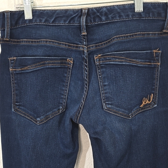 EXPRESS Medium Wash Skinny Jeans w/Stretch Classic Comfortable School, size 4L - Picture 6 of 7